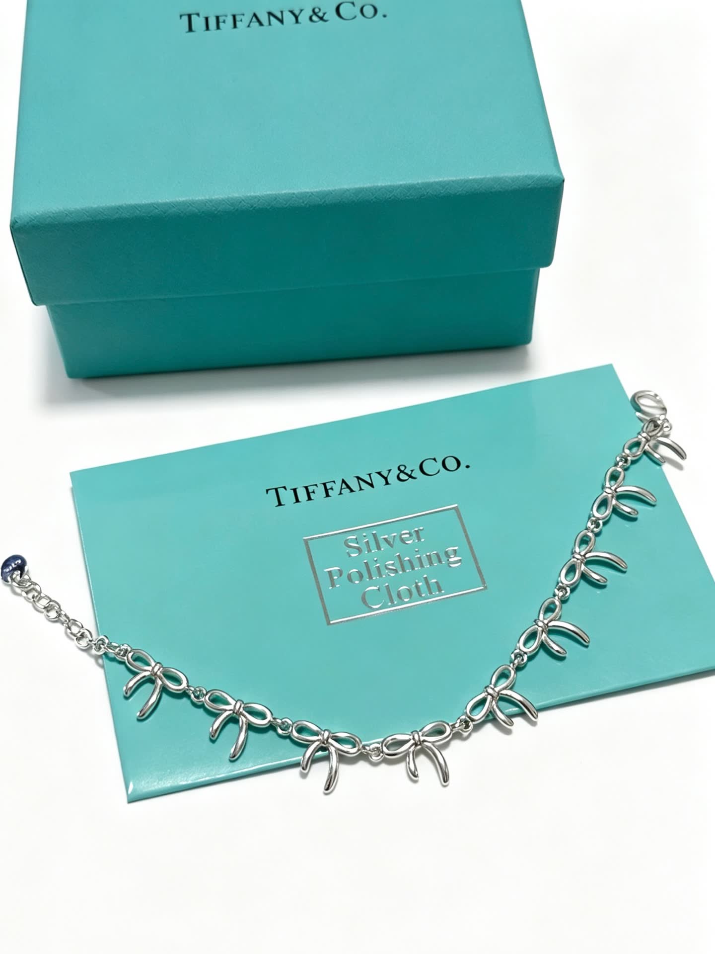 Tiffany & Co. Silver Bow Bracelet